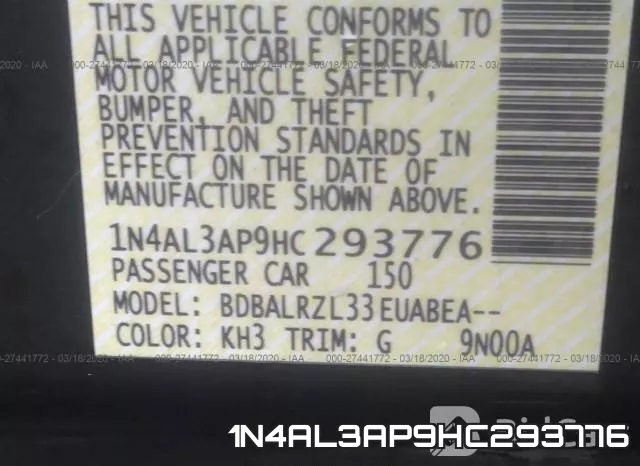 1N4AL3AP9HC293776 фото 10