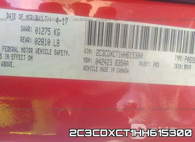 2C3CDXCT1HH615300 фото 10