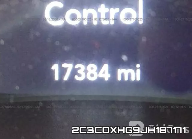 2C3CDXHG9JH187171 фото 8