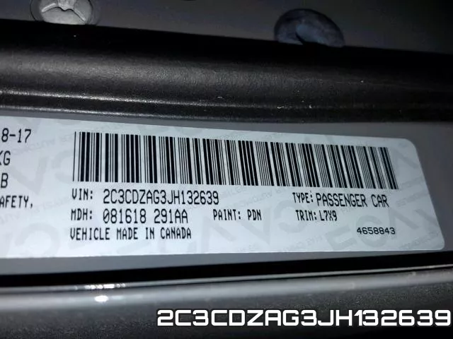 2C3CDZAG3JH132639 фото 2
