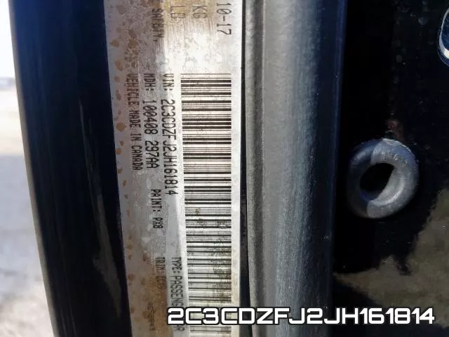 2C3CDZFJ2JH161814 фото 2