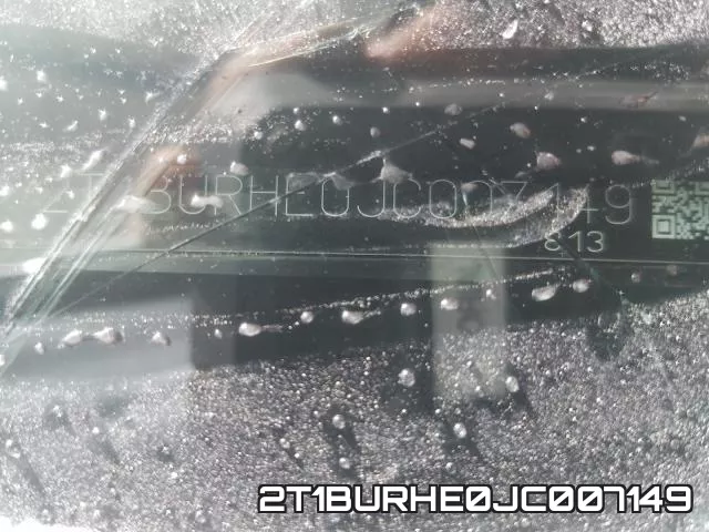 2T1BURHE0JC007149 фото 2