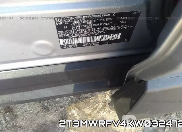 2T3MWRFV4KW032472 фото 10