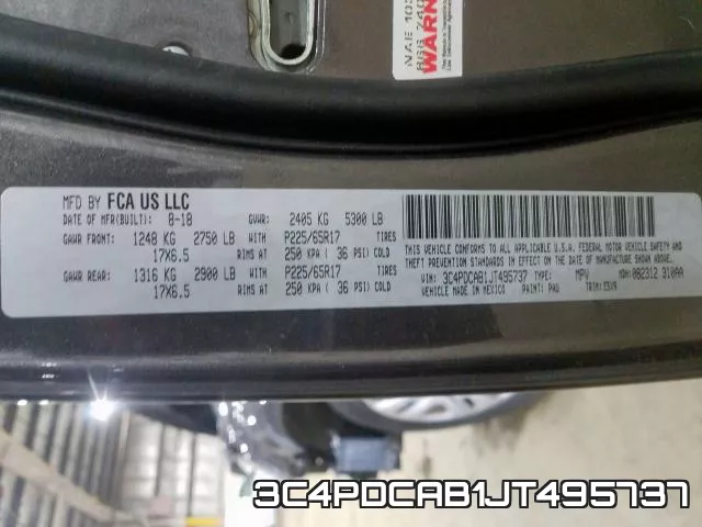 3C4PDCAB1JT495737 фото 2