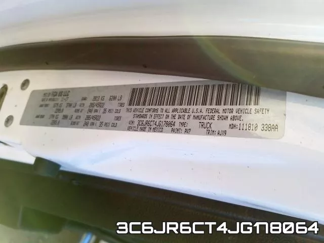 3C6JR6CT4JG178064 фото 2