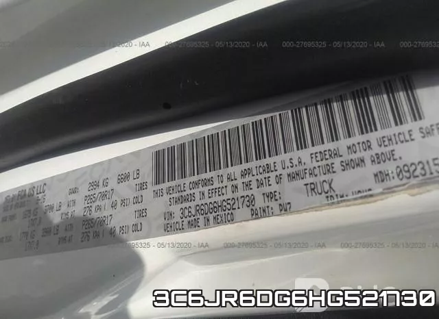 3C6JR6DG6HG521730 фото 10