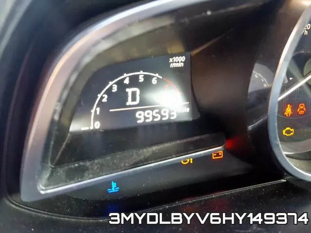 3MYDLBYV6HY149374 фото 9