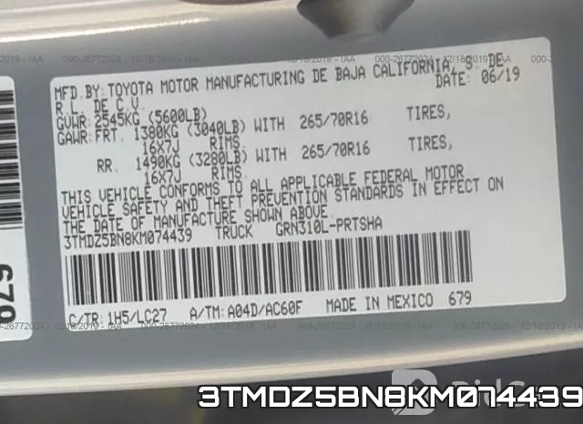 3TMDZ5BN8KM074439 фото 10