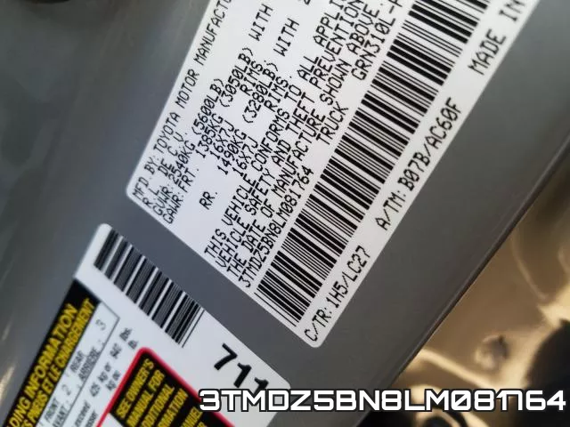 3TMDZ5BN8LM081764 фото 2