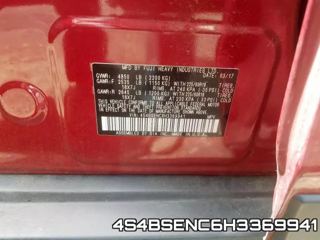 4S4BSENC6H3369941 фото 2