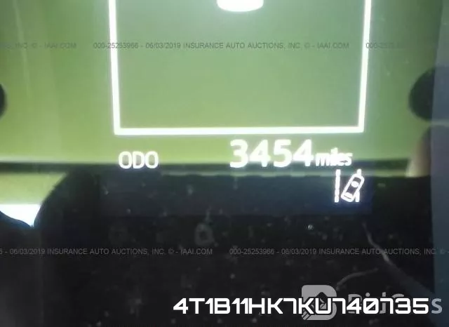 4T1B11HK7KU740735 фото 8
