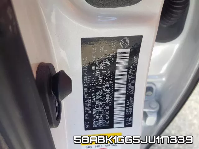 58ABK1GG5JU117339 фото 2