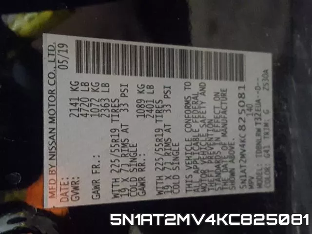5N1AT2MV4KC825081 фото 2