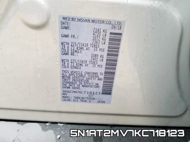 5N1AT2MV7KC718123 фото 2