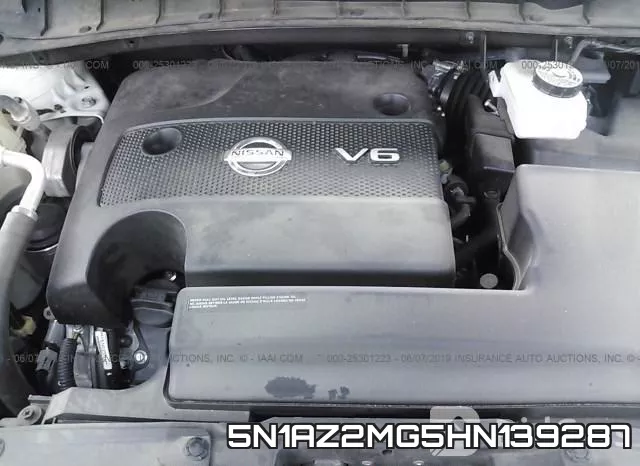 5N1AZ2MG5HN139287 фото 2