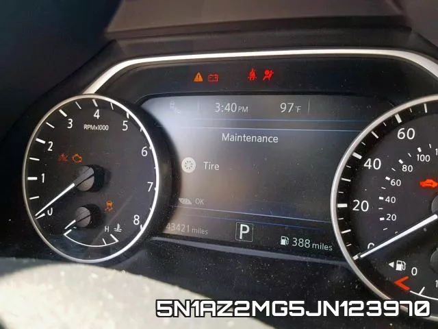 5N1AZ2MG5JN123970 фото 9
