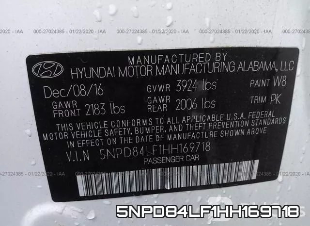 5NPD84LF1HH169718 фото 10