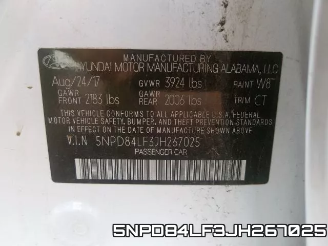 5NPD84LF3JH267025 фото 2