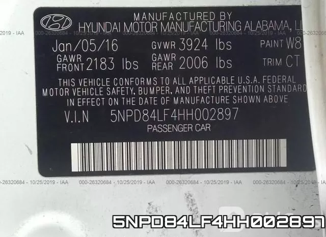 5NPD84LF4HH002897 фото 10