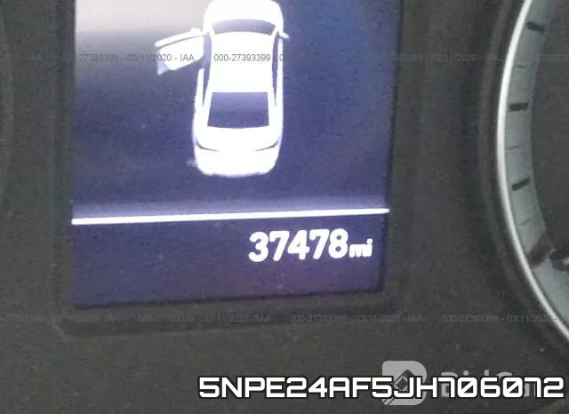 5NPE24AF5JH706072 фото 8