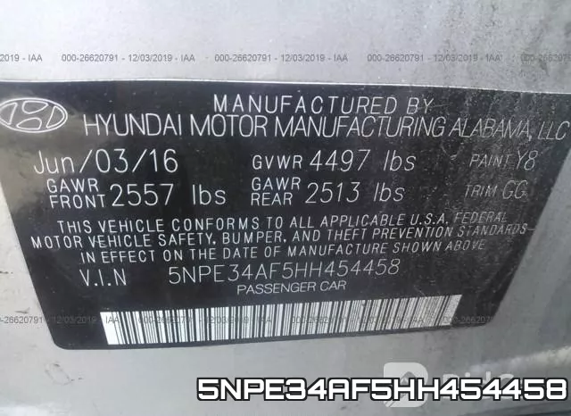 5NPE34AF5HH454458 фото 10