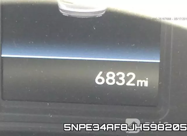 5NPE34AF8JH598205 фото 8