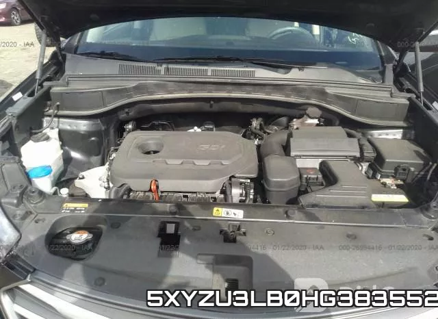 5XYZU3LB0HG383552 фото 2
