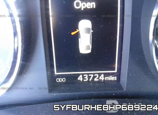 5YFBURHE8HP689224 фото 8