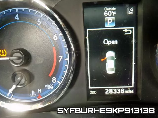 5YFBURHE9KP913138 фото 9