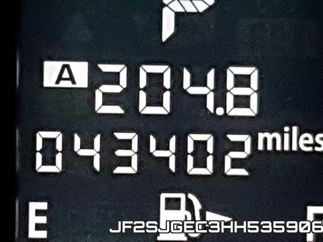 JF2SJGEC3HH535906 фото 9