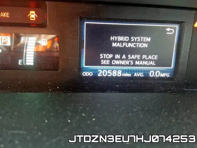 JTDZN3EU7HJ074253 фото 9
