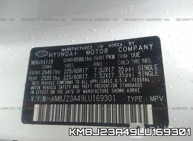 KM8J23A49LU169301 фото 10