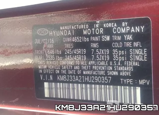 KM8J33A21HU290357 фото 10