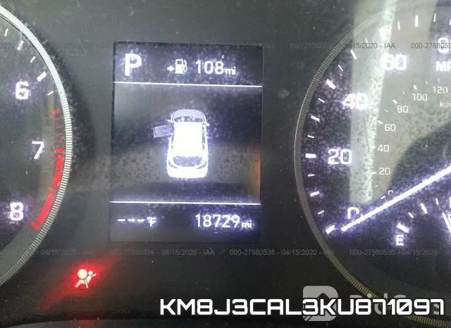 KM8J3CAL3KU871097 фото 8