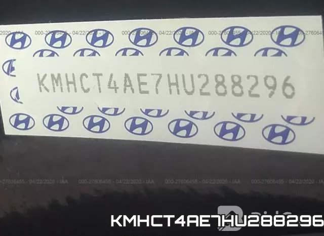 KMHCT4AE7HU288296 фото 10