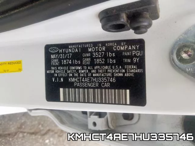 KMHCT4AE7HU335746 фото 2