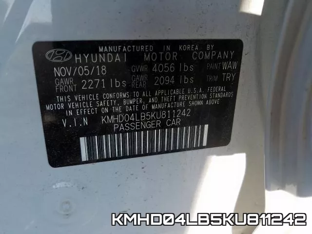 KMHD04LB5KU811242 фото 2