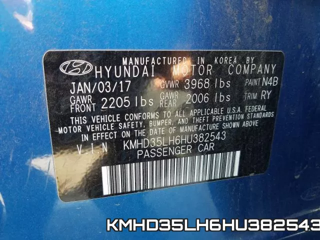 KMHD35LH6HU382543 фото 2