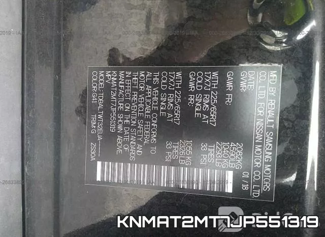 KNMAT2MT7JP551319 фото 10
