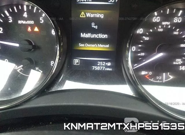 KNMAT2MTXHP551535 фото 8