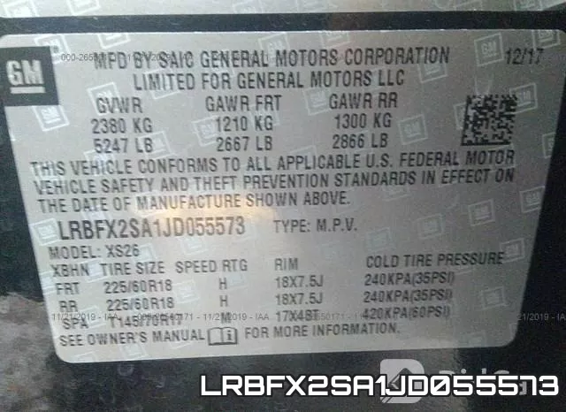 LRBFX2SA1JD055573 фото 10