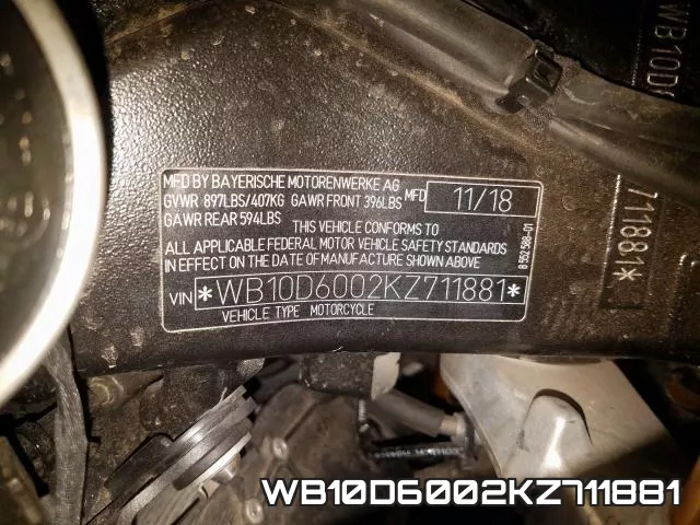 WB10D6002KZ711881 фото 2