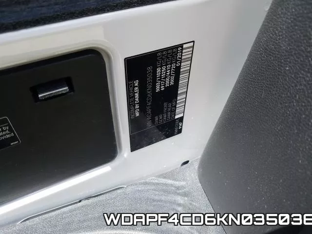 WDAPF4CD6KN035038 фото 2