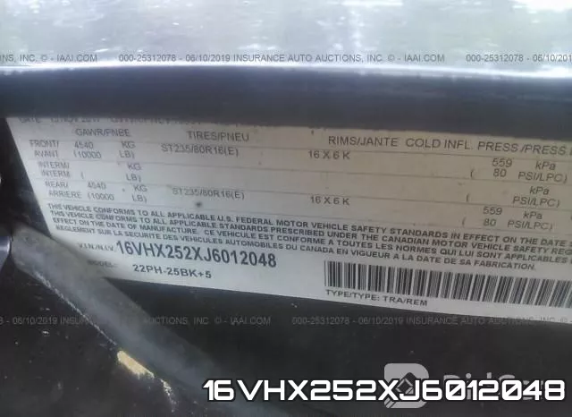 16VHX252XJ6012048 фото 10