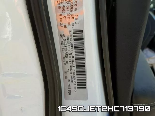1C4SDJET2HC713790 фото 2