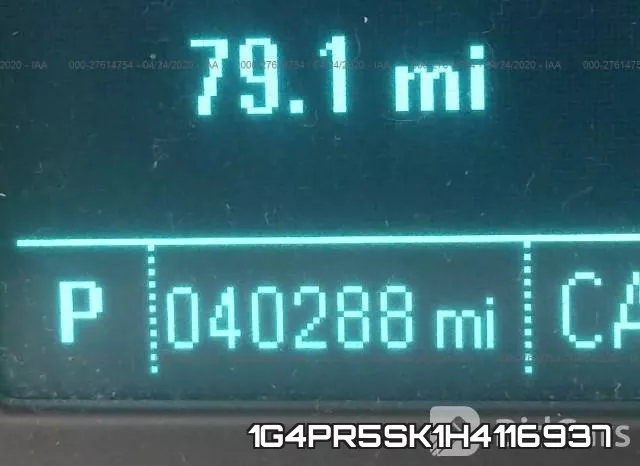 1G4PR5SK1H4116937 фото 8