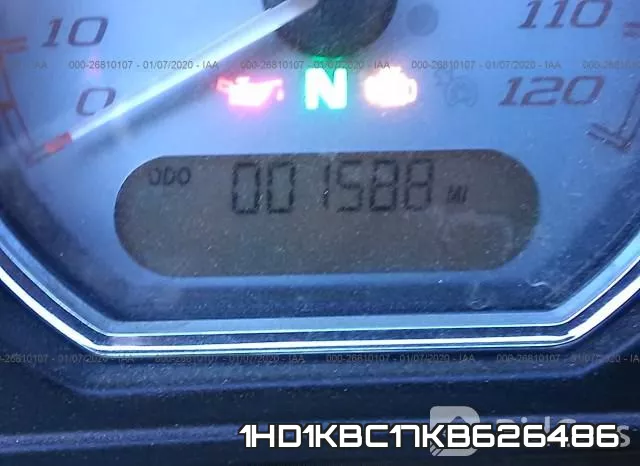 1HD1KBC17KB626486 фото 8