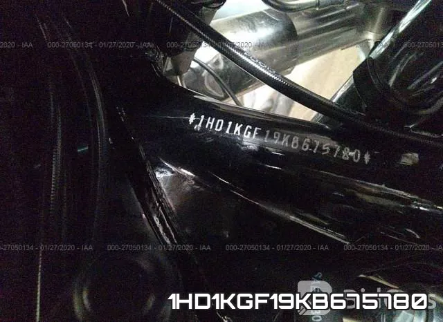 1HD1KGF19KB675780 фото 2
