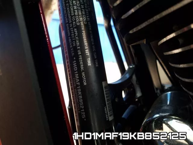 1HD1MAF19KB852125 фото 2