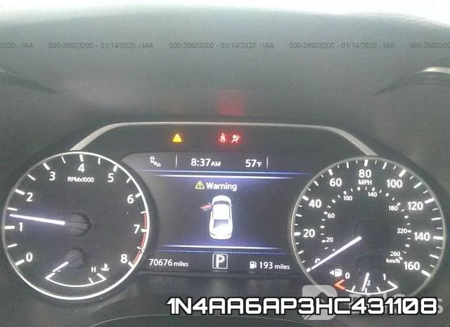 1N4AA6AP3HC431108 фото 8